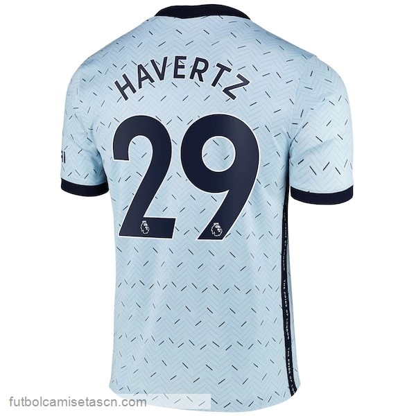 Camiseta Chelsea NO.29 Havertz 2ª 2020/21 Azul